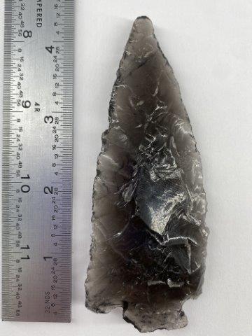 Obsidian Arrow Point          Indian Artifact Arrowhead (1 of 4)