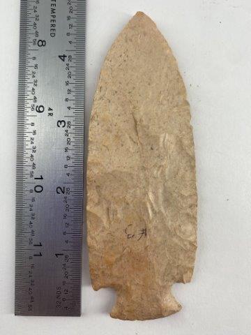 Benton          Indian Artifact Arrowhead (1 of 3)