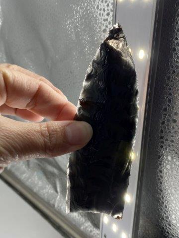 Very Fine Obsidian Point      Indian Artifact Arrowhead (1 of 4)
