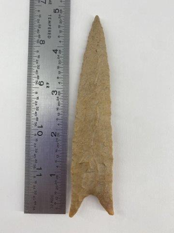 Dalton          Indian Artifact Arrowhead (1 of 3)