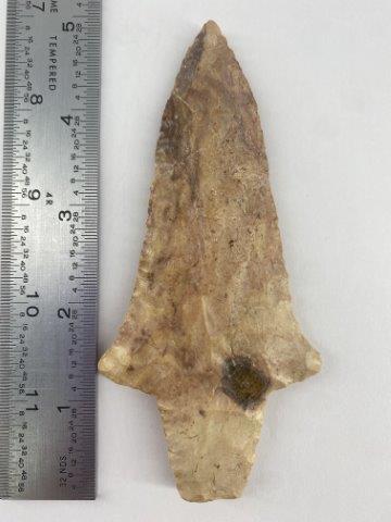 Adena          Indian Artifact Arrowhead (1 of 3)