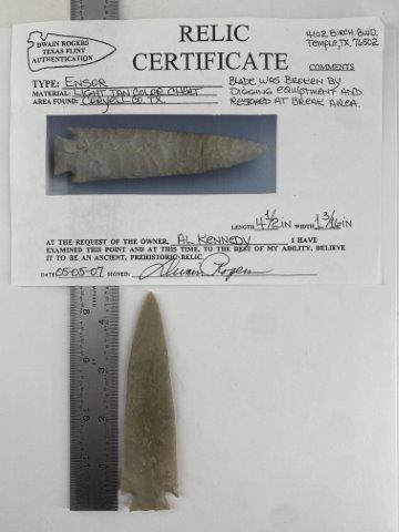 Ensor     with COA (1 of 5)