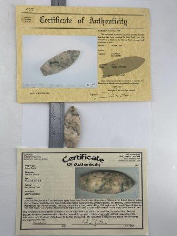 Agate Basin     with 2 COAs (1 of 6)