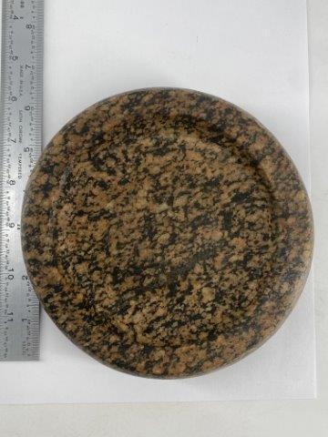 Discoidal Indian Artifact Arrowhead: This is 6&1/2 inches long. Each & every piece in this auction comes from the late Richard Lienau collection from Lebanon, Illinois. KEY WORDS: NATIVE AMERICAN INDIAN ARTIFACT ARTIFACTS ARROWHEAD ARROW