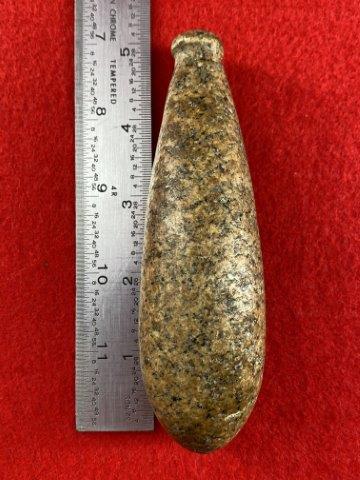 Large Plummet      Indian Artifact Arrowhead (1 of 3)