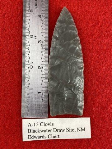 Plastic Cast of Arrowhead: Made of Plastic. KEY WORDS: NATIVE AMERICAN INDIAN ARTIFACT ARTIFACTS ARROWHEAD ARROWHEADS MISSISSIPPIAN QUAPAW CADDO POTTERY COINS