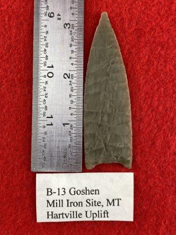 Plastic Cast of Arrowhead: Made of Plastic. KEY WORDS: NATIVE AMERICAN INDIAN ARTIFACT ARTIFACTS ARROWHEAD ARROWHEADS MISSISSIPPIAN QUAPAW CADDO POTTERY COINS