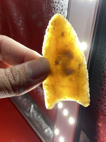 Clovis      Indian Artifact Arrowhead (1 of 4)
