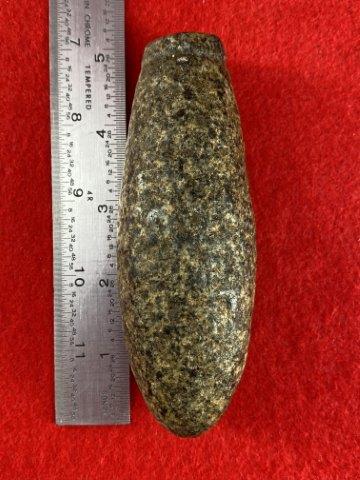 Large Plummet      Indian Artifact Arrowhead (1 of 3)