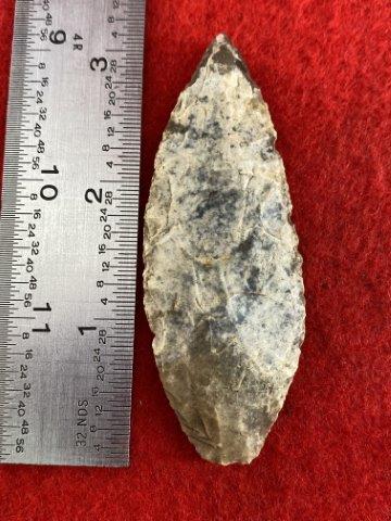 Missouri Arrowhead Indian Artifact Arrowhead: Please see picture for measurment. It is from Missouri. KEY WORDS: NATIVE AMERICAN INDIAN ARTIFACT ARTIFACTS ARROWHEAD ARROWHEADS MISSISSIPPIAN QUAPAW CADDO POTTERY COINS