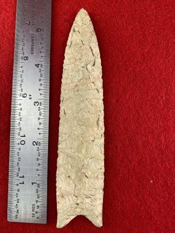 Dalton          Indian Artifact Arrowhead (1 of 5)
