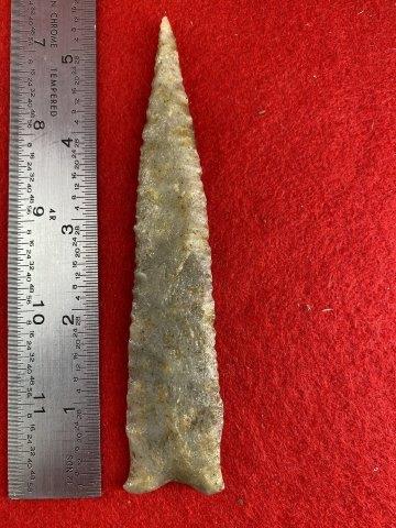 Dalton          Indian Artifact Arrowhead (1 of 5)
