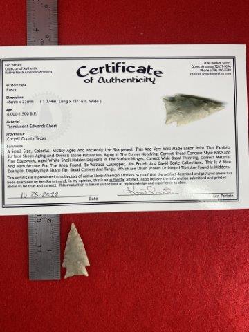 Ensor    with COA (1 of 5)