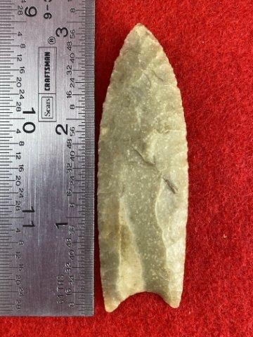 Clovis     Indian Artifact Arrowhead (1 of 3)