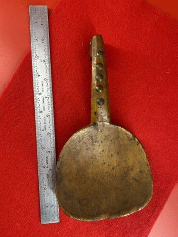 Wooden Tacked Laddle     Indian Artifact Arrowhead (1 of 3)