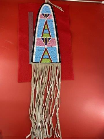 Beaded Tomahawk Drop     Indian Artifact Arrowhead (1 of 6)