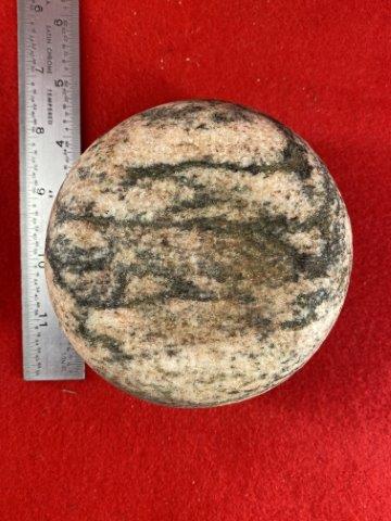 Large Discoidal     Indian Artifact Arrowhead (1 of 4)