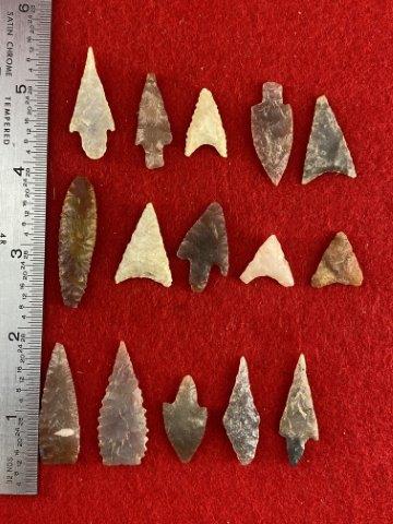 15 Neolithic Points (1 of 1)