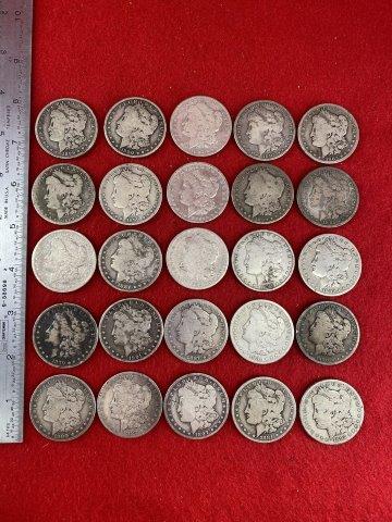 25 Morgan Dollars (1 of 2)