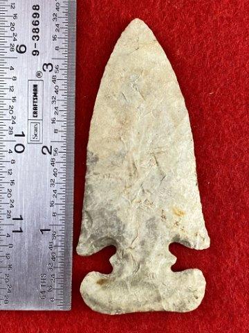 E Notched Thebes     Indian Artifact Arrowhead (1 of 3)