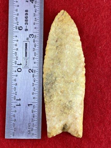 Clovis     Indian Artifact Arrowhead (1 of 3)