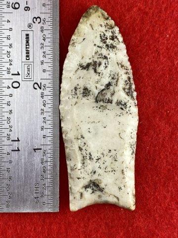 Clovis     Indian Artifact Arrowhead (1 of 4)