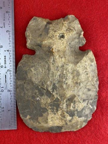 Notched Hoe     Indian Artifact Arrowhead (1 of 3)