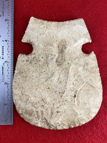 Notched Hoe     Indian Artifact Arrowhead (1 of 3)