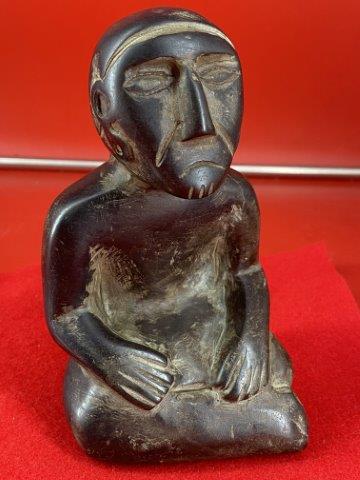 Stone Human Effigy     Indian Artifact Arrowhead (1 of 5)