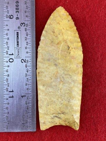 Clovis     Indian Artifact Arrowhead (1 of 3)