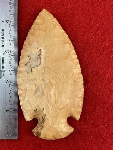 Very Nice Arrowhead from George Baker Collection (1 of 3)