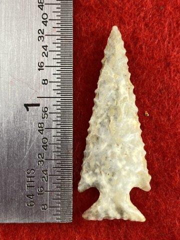 Scallorn    Indian Artifact Arrowhead (1 of 3)