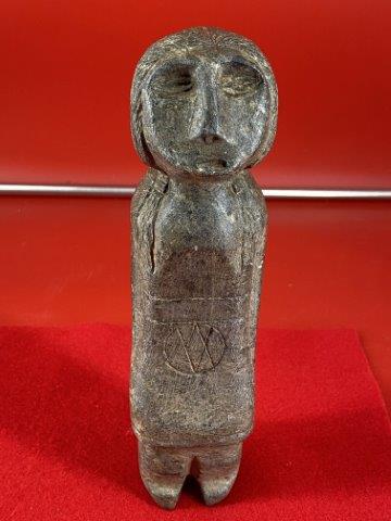 Stone Human Effigy    Indian Artifact Arrowhead (1 of 6)