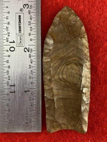 Exceptional  Clovis  Indian Artifact Arrowhead (1 of 3)