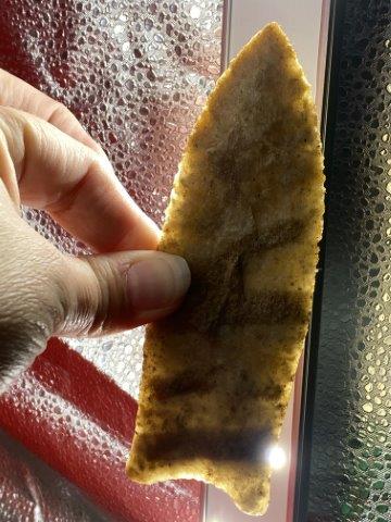 Clovis    Indian Artifact Arrowhead (1 of 4)