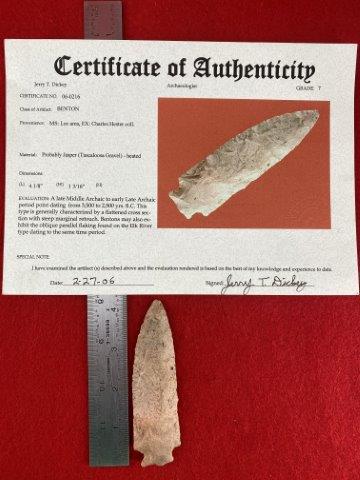 Benton     with COA (1 of 5)