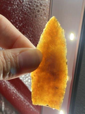 Clovis Indian Artifact Arrowhead: This is 2&5/8 inches long. It is from South Dakota. KEY WORDS: NATIVE AMERICAN INDIAN ARTIFACT ARTIFACTS ARROWHEAD ARROWHEADS MISSISSIPPIAN QUAPAW CADDO POTTERY COINS