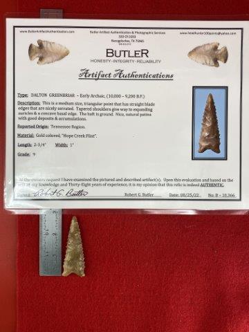 Dalton Greenbriar         with COA (1 of 6)