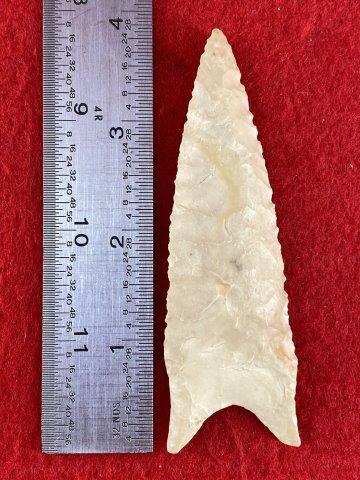 Dalton    Indian Artifact Arrowhead (1 of 3)