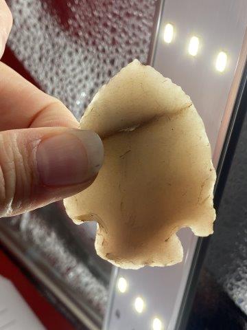 Novaculite Point    Indian Artifact Arrowhead (1 of 3)