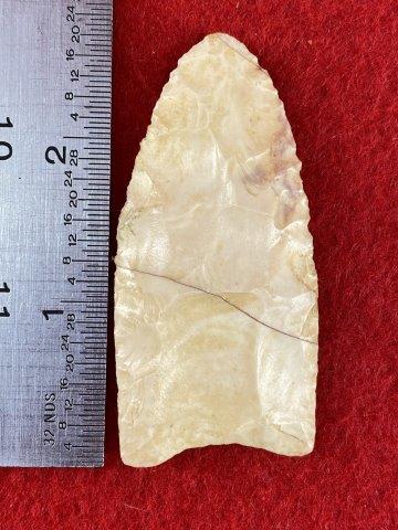 Clovis    Indian Artifact Arrowhead (1 of 3)