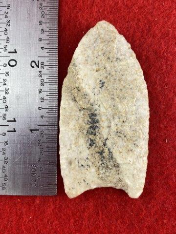 Clovis    Indian Artifact Arrowhead (1 of 3)