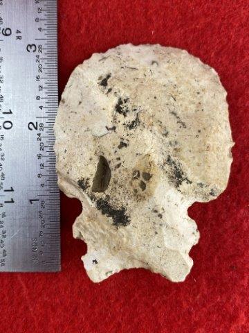 Miniature Notched Hoe    Indian Artifact Arrowhead (1 of 3)