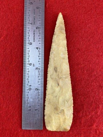 Kaolin Blade    Indian Artifact Arrowhead (1 of 3)