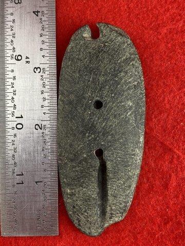 Gorget    Indian Artifact Arrowhead (1 of 5)