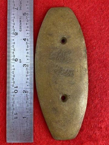 Gorget    Indian Artifact Arrowhead (1 of 5)