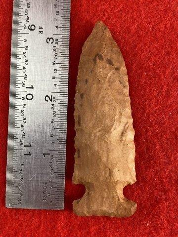 Side Notch    Indian Artifact Arrowhead (1 of 3)