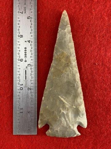 Grey Ghost     Indian Artifact Arrowhead (1 of 3)