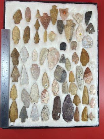 Large Group of Extra Nice Arkansas Arrowheads     Indian Artifact Arrowhead (1 of 5)