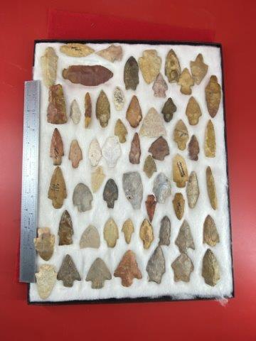 Large Group of Extra Nice Arkansas Arrowheads     Indian Artifact Arrowhead (1 of 5)